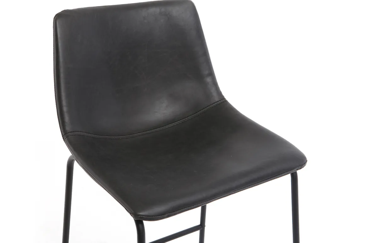 Miliboo Tabouret De Bar-Tabourets de bar vintage noirs 73 cm (lot de 2) NEW ROCK