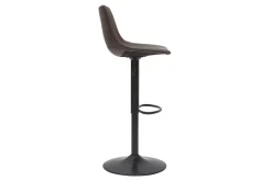 Miliboo Tabouret De Bar-Tabourets de bar vintage réglables pivotants marron (lot de 2) NEW ROCK