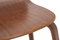 Miliboo Tabouret De Bar-Tabourets de bar vintage noyer H68 cm (lot de 2) OBRA