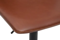 Miliboo Tabouret De Bar-Tabourets de bar vintage réglables pivotants marron clair (lot de 2) NEW ROCK