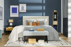 Miliboo Bibliothèque Et Étagère|Bibliothèque Et Étagère-Étagère murale industrielle en bois manguier massif L28 cm YPSTER