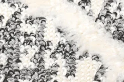 Miliboo Tapis-Tapis berbere avec motifs en relief gris et beige 160 x 230 cm PALEO