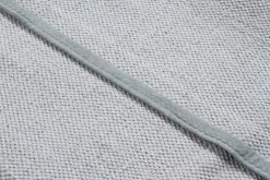 Miliboo Tapis-Tapis de couloir en coton bleu perle 60 x 200 cm ASTER