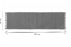 Miliboo Tapis-Tapis de couloir vert clair 60 x 200 cm AUBAGNE