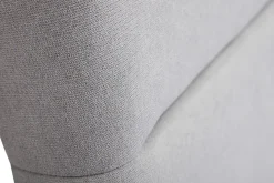 Miliboo Tête De Lit-Tête de lit à poser en tissu effet velours gris L164 cm CHELSEA