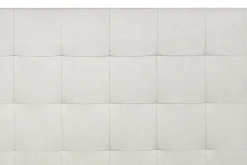 Miliboo Tête De Lit-Tête de lit capitonnée en tissu beige clair naturel L180 cm HALCIONA