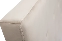 Miliboo Tête De Lit-Tête de lit capitonnée en tissu velours taupe L170 cm LUTECE