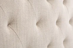 Miliboo Tête De Lit-Tête de lit capitonnée en tissu naturel L160 cm ENGUERRAND