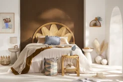 Miliboo Tête De Lit-Tête de lit déco en rotin L160 cm NALAH