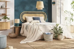 Miliboo Tête De Lit-Tête de lit déco en rotin naturel et cannage L165 cm BOW