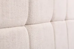 Miliboo Tête De Lit-Tête de lit en tissu beige crème L160 cm CLOVIS