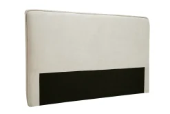 Miliboo Tête De Lit-Tête de lit en tissu effet velours naturel L196 cm MARCIA