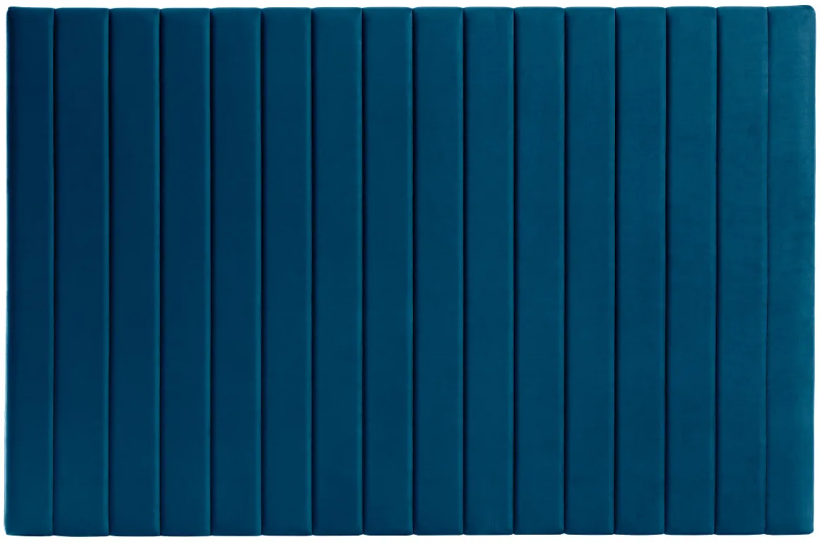 Miliboo Tête De Lit-Tête de lit en tissu velours bleu foncé L170 cm NEHA